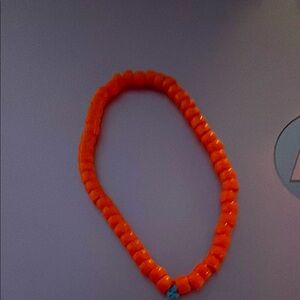 Vibrant Orange Kids Necklace